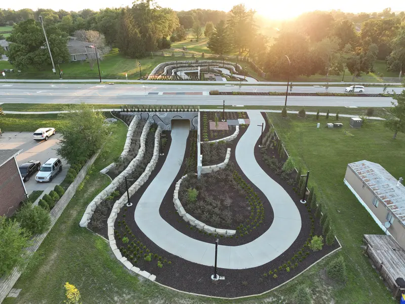 North Liberty Ranshaw Way Pedestrian Corridor