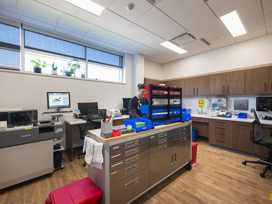 Broadlawns Clinic at Drake University Lab